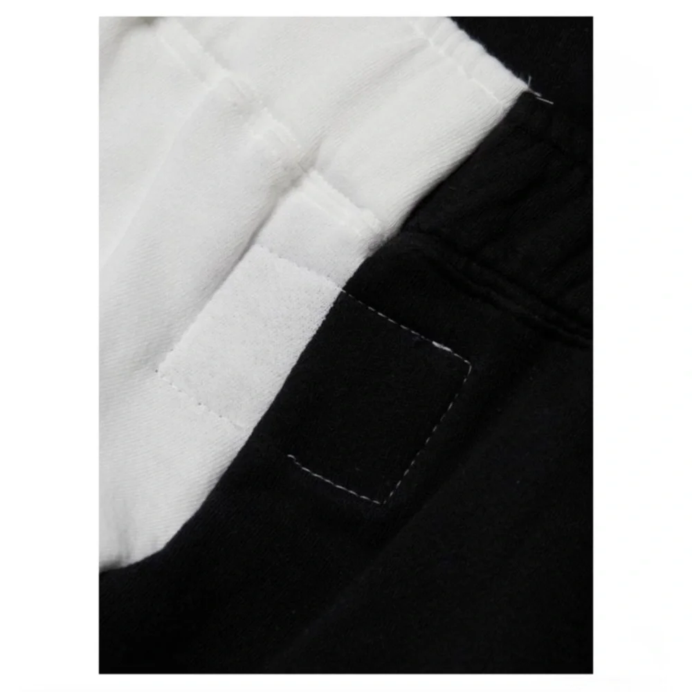 La Detresse The Lovers Leo Jogger Pants Size Sm - Black & White NWT